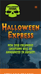 Mobile Screenshot of halloweenexpresscolumbus.com